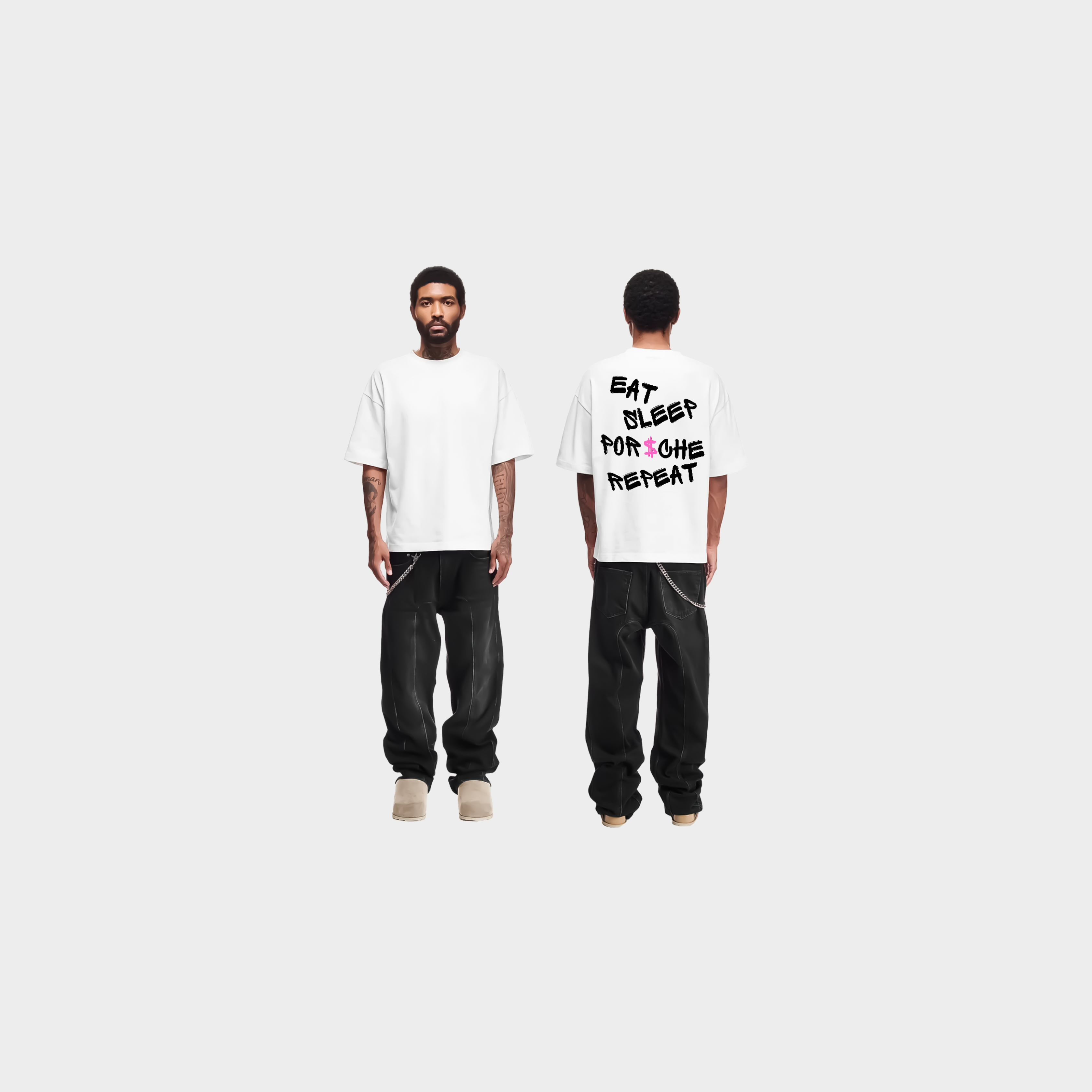 EAT SLEEP PORSCHE - TEE